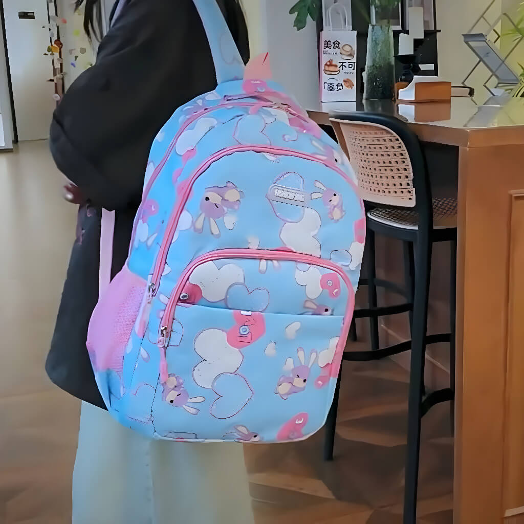 Rabbit Love backpack.bl (2)-2