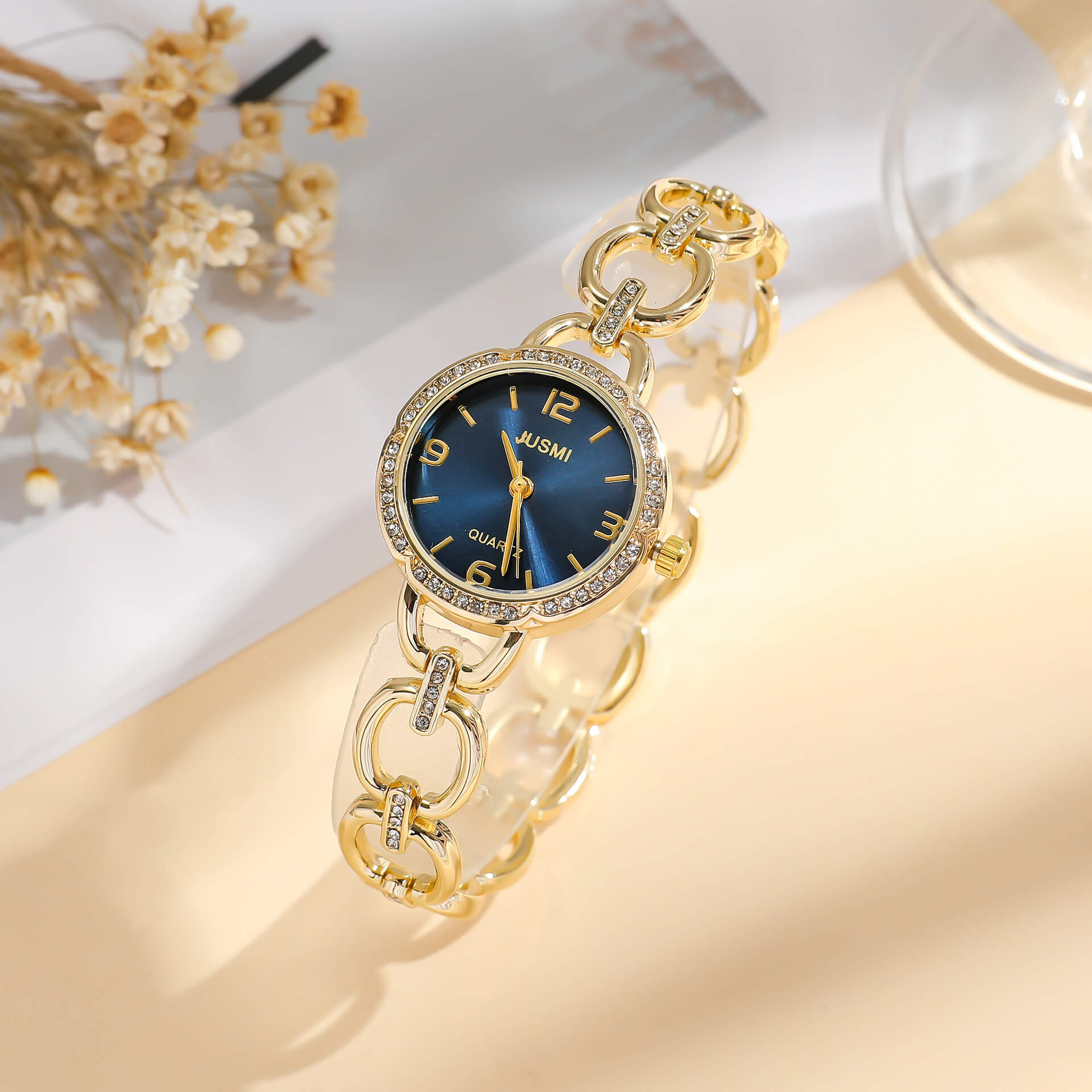 Diamond Hollow Ladies Watch (5)