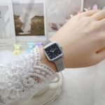 কোডঃ WL115sb; Fashionable net strap watch