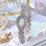 কোডঃ WL68s;  New diamond bracelet watch (Silver)