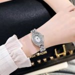 কোডঃ WL68s;  New diamond bracelet watch (Silver) - Image 2