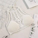 কোডঃ br51; Bohemian halter neck Bra