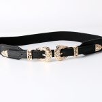 কোডঃ JAB28b; Carved Buckle Elastic Belt - Image 3
