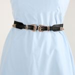 কোডঃ JAB28b; Carved Buckle Elastic Belt