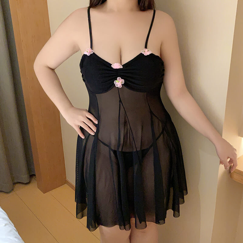 Charming-Lingerie-Dress.bk-1.jpg কোডঃ Lin35b; Charming Lingerie Dress - Image 1