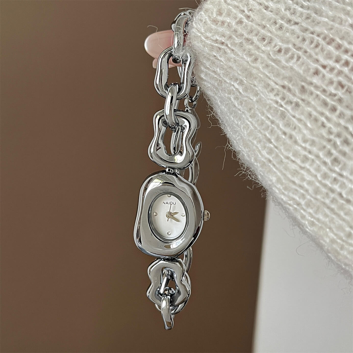 Cheese-bracelet-watch.sw_.1.jpg কোডঃ WL111sw; Cheese bracelet watch - Image 1
