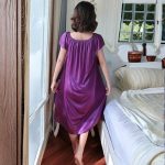 কোডঃ Lin33b; Color floral nightgown - Image 4