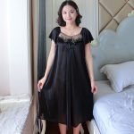কোডঃ Lin33b; Color floral nightgown - Image 3