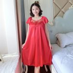 কোডঃ Lin33r; Color floral nightgown - Image 3