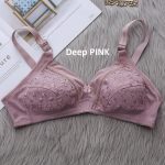 কোডঃ br40; Cotton embroidered Bra