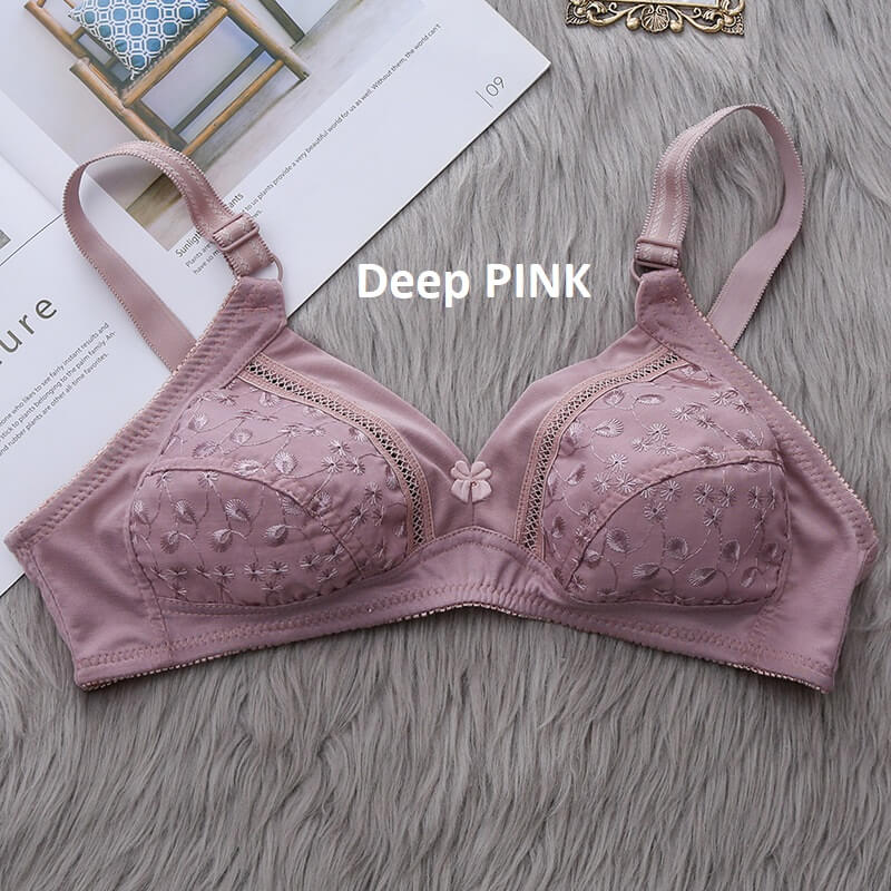 Cotton-embroidered-Bra.10-1.jpg কোডঃ br40; Cotton embroidered Bra - Image 1