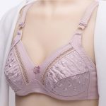 কোডঃ br40; Cotton embroidered Bra - Image 2