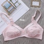 কোডঃ br40; Cotton embroidered Bra - Image 4