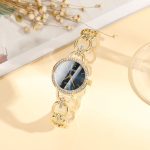 কোডঃ WL104; Diamond Hollow Ladies Watch - Image 4