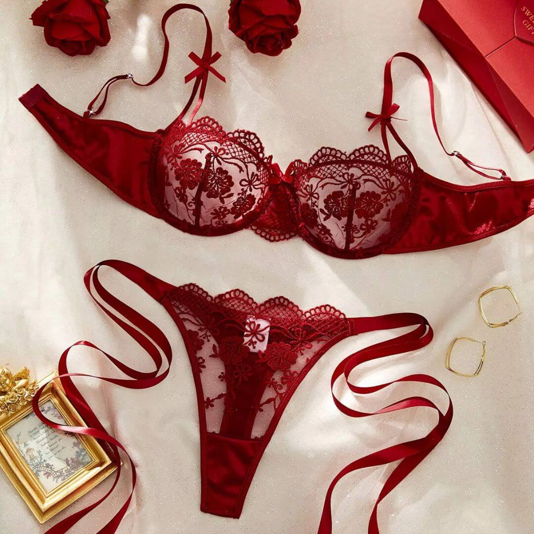 Double-Flower-Lingerie-5.jpg কোডঃ bbp33; Double Flower Lingerie - Image 1