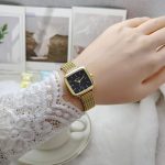 কোডঃ WL115gb; Fashionable net strap watch