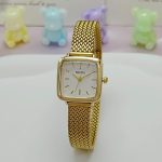 কোডঃ WL115gw; Fashionable net strap watch - Image 2