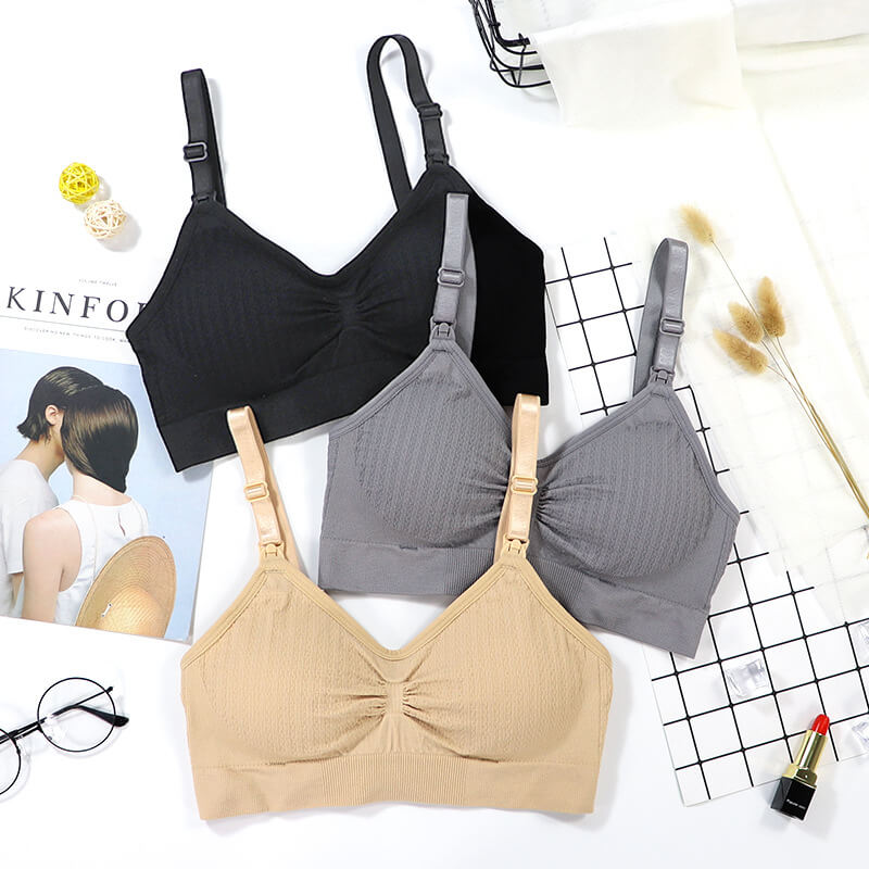 Feeding-Nursing-Bra.3.jpg কোডঃ br19; China Feeding Bra - Image 1