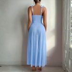 কোডঃ Lin34bL; Floral pastoral nightgown set - Image 5