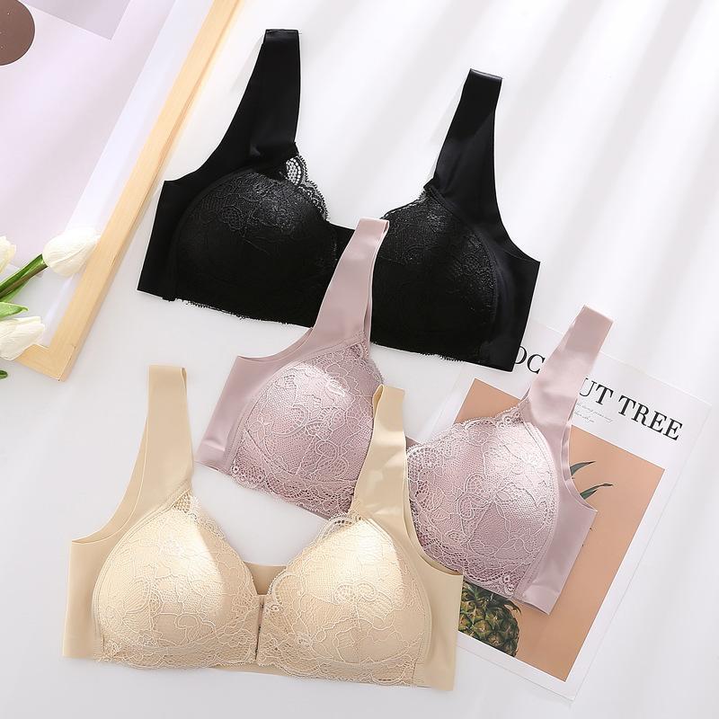 Front-buckle-seamless-bra.1.jpg কোডঃ br56; Front buckle seamless bra - Image 1