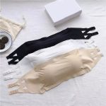 কোডঃ br25; Ice silk strapless Bra