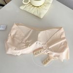 কোডঃ br25; Ice silk strapless Bra - Image 10