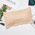 কোডঃ br25; Ice silk strapless Bra - Image 6