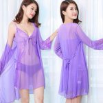 কোডঃ Lin1Lp; Lace Milian nightdress [Light Purple] - Image 2