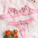কোডঃ bbp19; Lace soft steel ring Bikini - Image 3