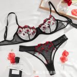 কোডঃ bbp19; Lace soft steel ring Bikini
