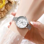 কোডঃ WL94s; Large plate Fashionable watch - Image 2