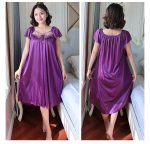 কোডঃ Lin33p; Color floral nightgown - Image 3