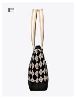 কোডঃ 2CB0;  Versatile canvas bag (Black diamond) - Image 6