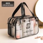 কোডঃ Cb5t; PVC double cosmetic bag - Image 3