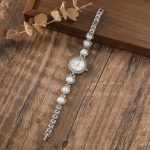 কোডঃ WL89so; Pearl Bracelet Watch [D] - Image 5