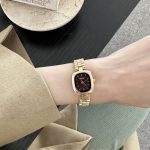কোডঃ WL108gc; Popular Coco oval watch - Image 3