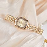 কোডঃ WL108gg; Popular Coco oval watch - Image 4