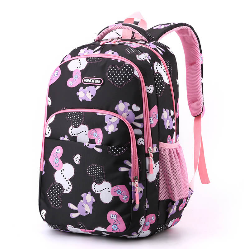 Rabbit-Love-backpack.bk-1.jpg কোডঃ BCP31bk; Rabbit Love backpack - Image 1