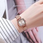 কোডঃ WL113rg; Rectangular HongKong watch - Image 2