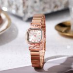 কোডঃ WL113rg; Rectangular HongKong watch