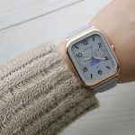 কোডঃ WL60g;  Rectangular fashion watch - Image 3