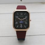 কোডঃ WL60rd;  Rectangular fashion watch - Image 3