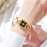 কোডঃ WL98gb; Retro Camellia watch