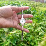 কোডঃ WL77s; Simple casual bracelet watch (Silver) - Image 3