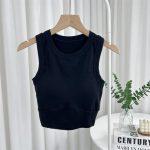 কোডঃ ST1; Sleeveless sports top - Image 5