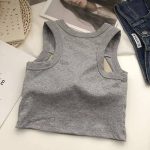 কোডঃ ST1; Sleeveless sports top - Image 9