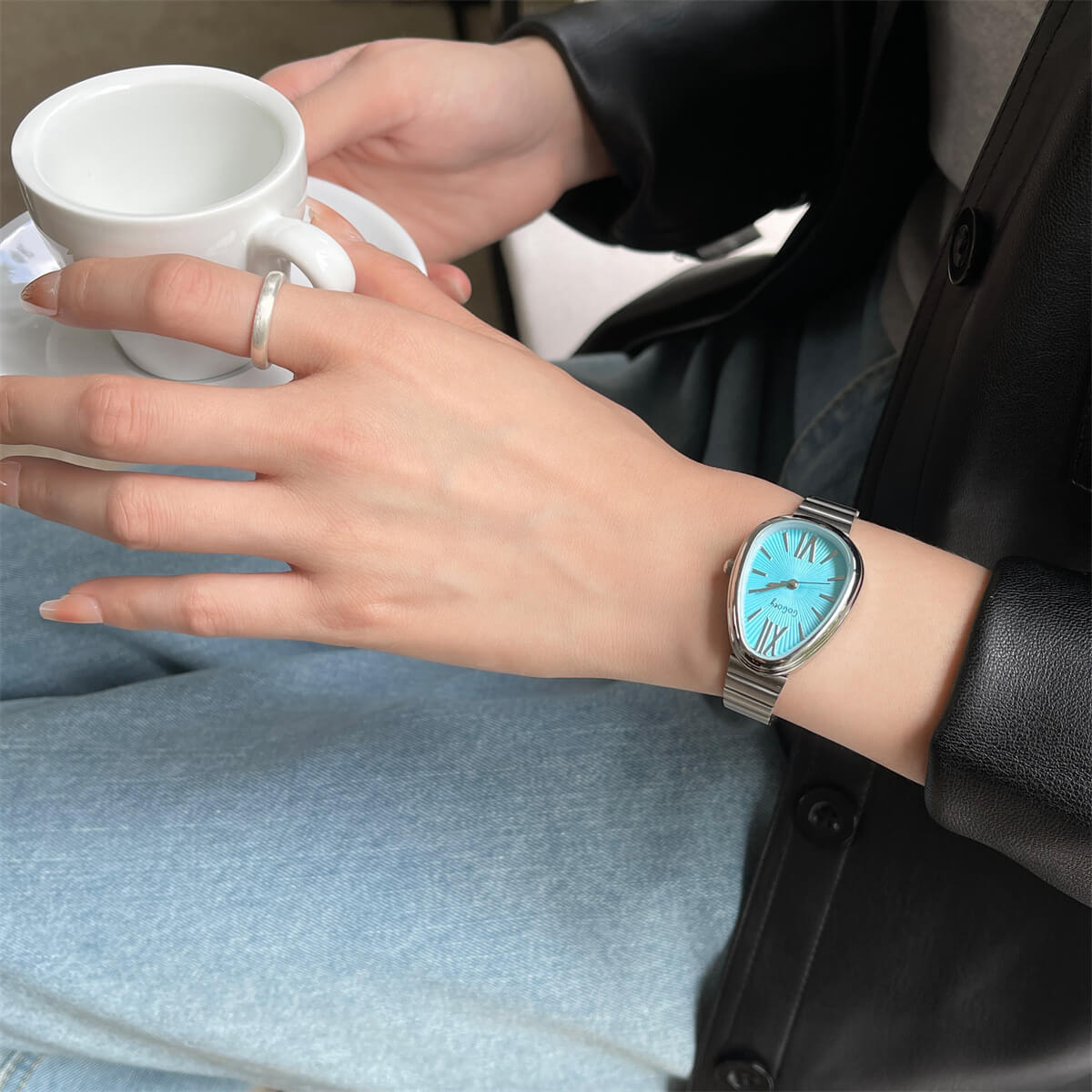 Snake-head-watch.sg-1.jpg কোডঃ WL100sb; Snake head watch - Image 1