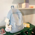 কোডঃ BCP23b; Student contrast backpack (Blue)
