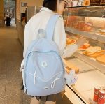 কোডঃ BCP23b; Student contrast backpack (Blue) - Image 3