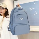 কোডঃ BCP28bL; Students simple backpack - Image 3